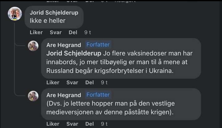 TorJrgenNss's tweet image. I konspirasjonsmiljøet er det mye galskap og mange regelrette idioter. Sjekk klippene. Hva feiler disse menneskene? De mixer sammen vaksiner og krigen i Ukraina iblandet klassisk antisemittisme. Hjelpes. Hvor gikk det galt i livet for disse kålhodene?
