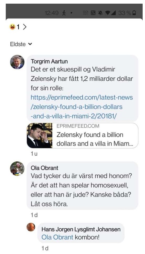 TorJrgenNss's tweet image. I konspirasjonsmiljøet er det mye galskap og mange regelrette idioter. Sjekk klippene. Hva feiler disse menneskene? De mixer sammen vaksiner og krigen i Ukraina iblandet klassisk antisemittisme. Hjelpes. Hvor gikk det galt i livet for disse kålhodene?