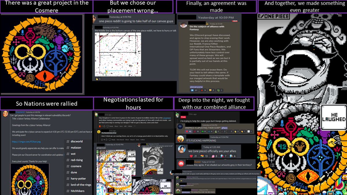 ChloeCoudray's tweet photo. @DanielBGreene I made you a story so you can see how some of your two favorite communities came together for something amazing! (i'm not an art designer...) - it's almost the end now so i hope it's going to stay! https://t.co/1yCKSOMZWi