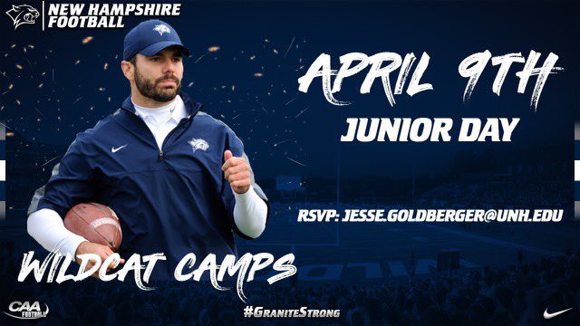 Junior day this Saturday up in Durham! Come see what all the hype is about. Hit my DMs if you’re 2023 and you’re interested in coming up! #CATJUI23