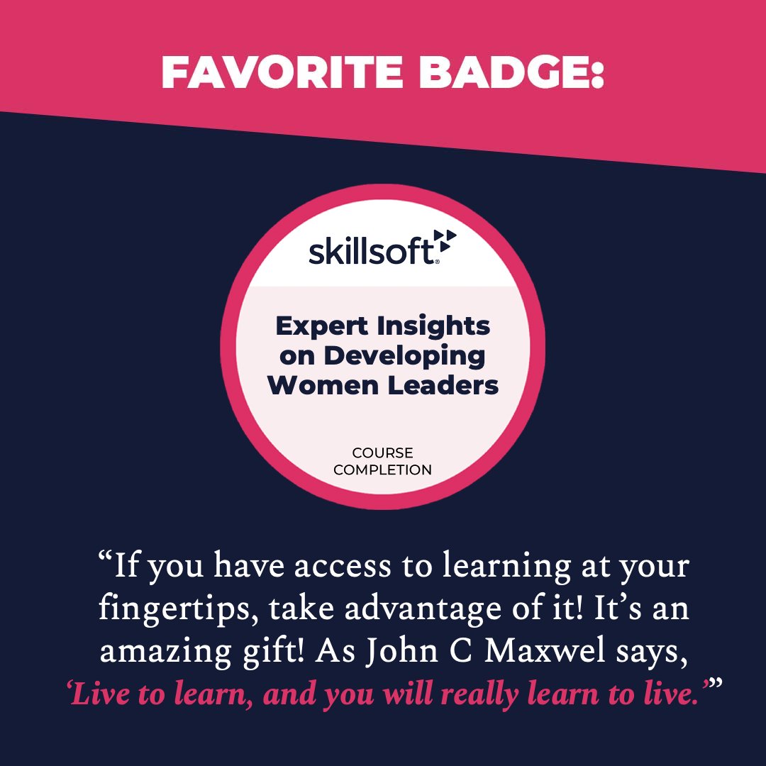 Skillsoft's tweet photo. Meet Madison, one of our Account Executives!

She's a lifelong learner who finds inspiration from the inquisitiveness of her own children. She believes in taking advantage of every learning opportunity that arises!

Join our team: https://t.co/wOqNdNAL5S #LifeAtSkillsoft https://t.co/BvQI4BZhf2