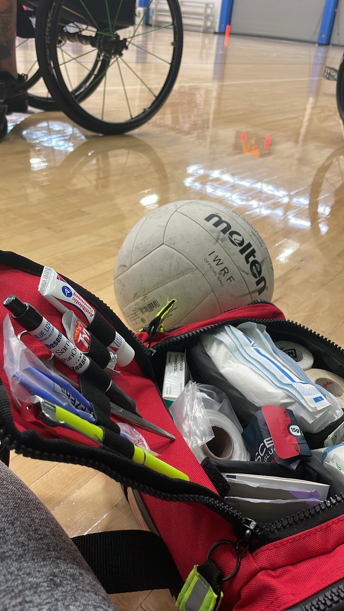 alyy_gal's tweet photo. Got asked to work the Team USA Low Point Rugby camp this week! Great opportunity and blessed to be here! #WheelchairRugby #AdaptiveSports https://t.co/KeUMESYMAf