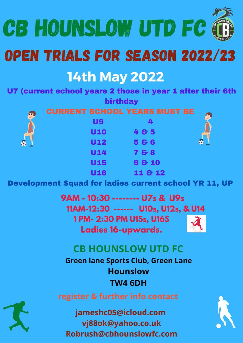 CB Hounslow ladies tweet media