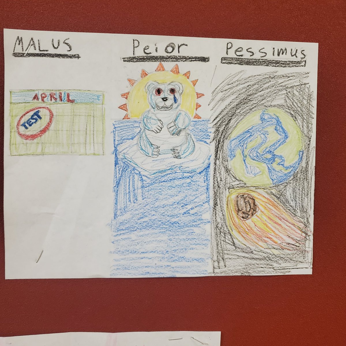 CLHSWLC's tweet photo. I know we're not supposed to have favorites but I can't help myself.  "bad, worse, worst" https://t.co/JYbEwRAdBx