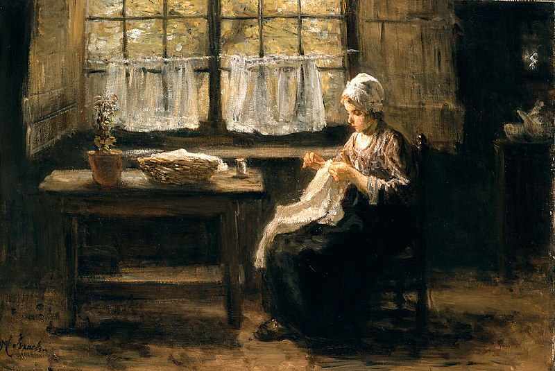 matterofart's tweet photo. Jozef Israëls

Young Girl Sewing  💫 https://t.co/GPNRw0nO9P