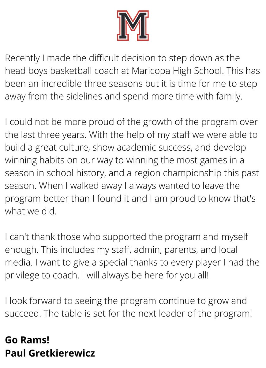 Rams Basketball, thank you! <a href="/Copabasketball/">Maricopa Basketball</a>