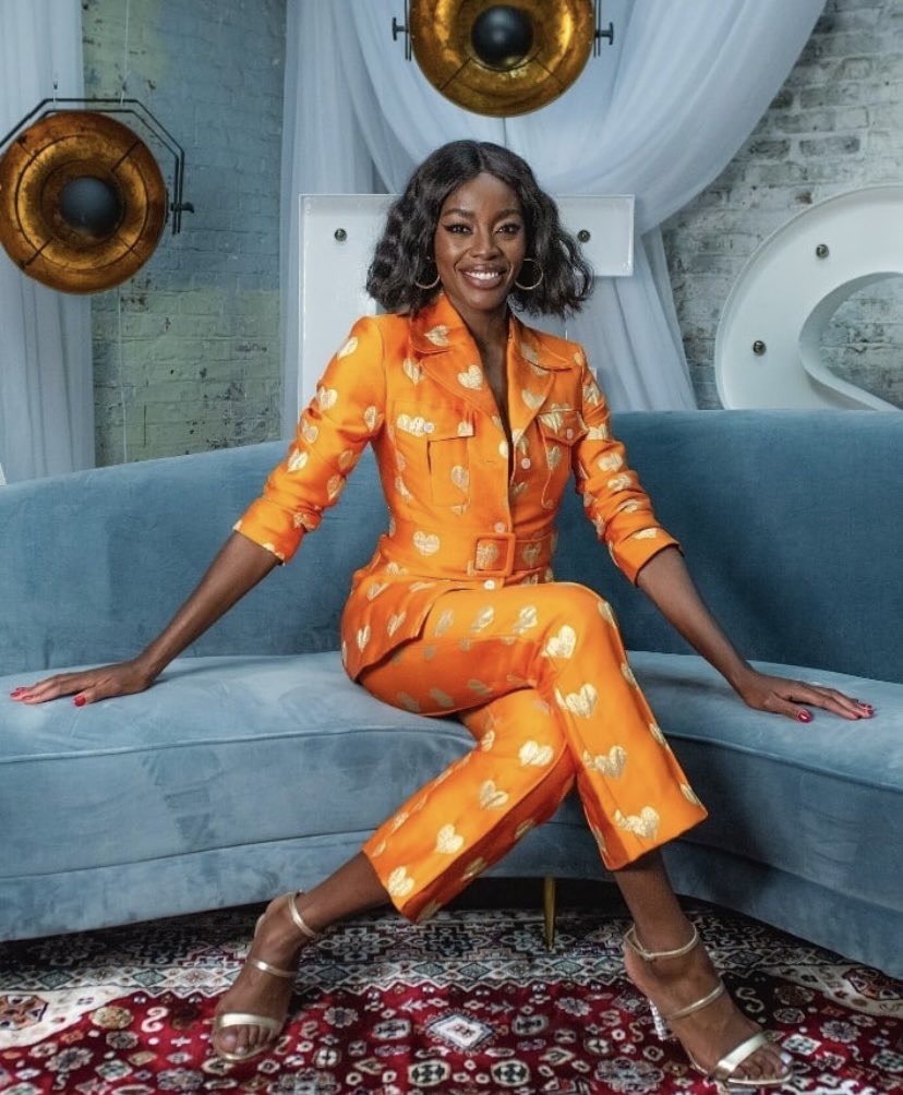 Can’t wait to see our girl <a href="/AJOdudu/">AJ ODUDU</a> back on the <a href="/BBCMorningLive/">BBC Morning Live</a> sofa with <a href="/GethincJones/">Geth</a> tomorrow til Thursday! Smash it AJ! ❤️☺️💫