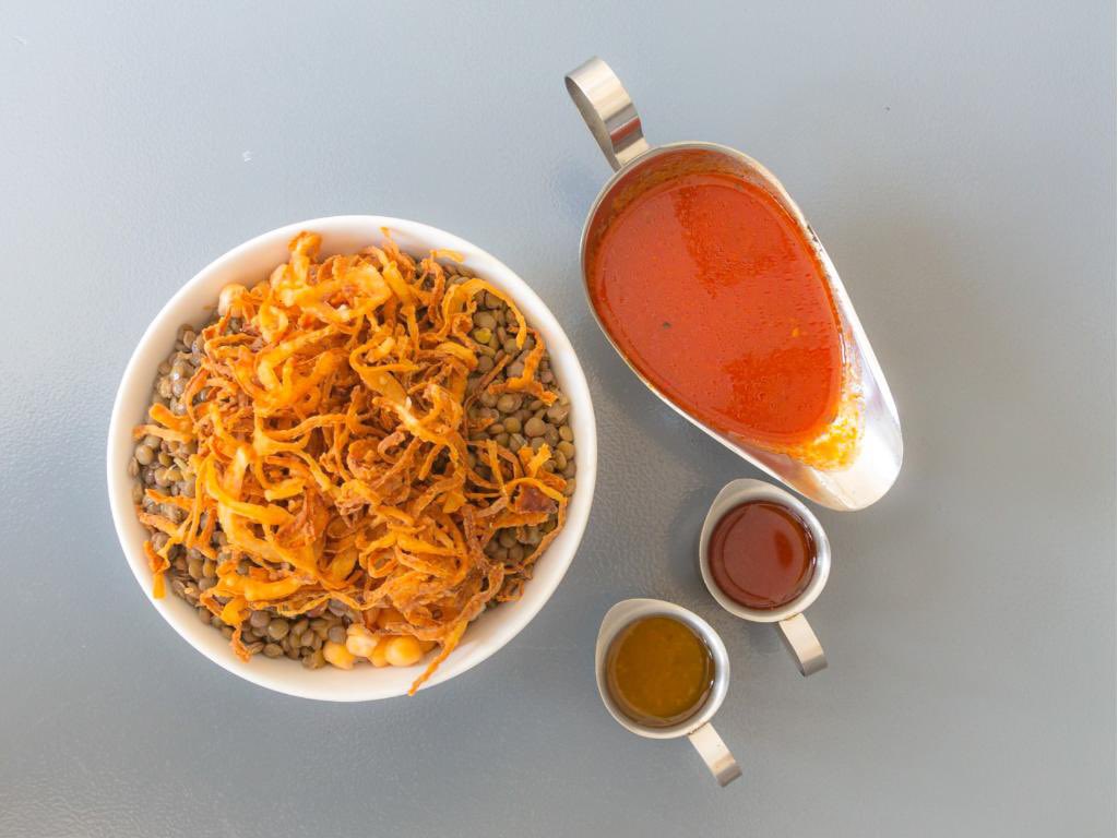 DCvegweek's tweet photo. We’re really excited that @kingofkoshary joined #DCvegweek! Check out the #plantbased special that they will offer “King Tut’s Protein Bowl” https://t.co/a1JywCCp3L