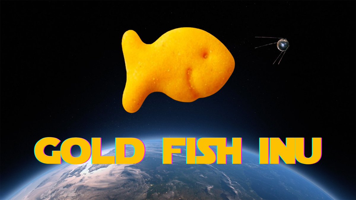cryptoagent07's tweet image. Few hours since my last tweet and we're already at a 2x #Goldfishinu

Who said that fish couldn't survive in space 👀

This little gold fishy is going straight to the moon 🚀

Still plenty of uptrend to come

Come and grab a bag 🐠

#GoldfishJingle