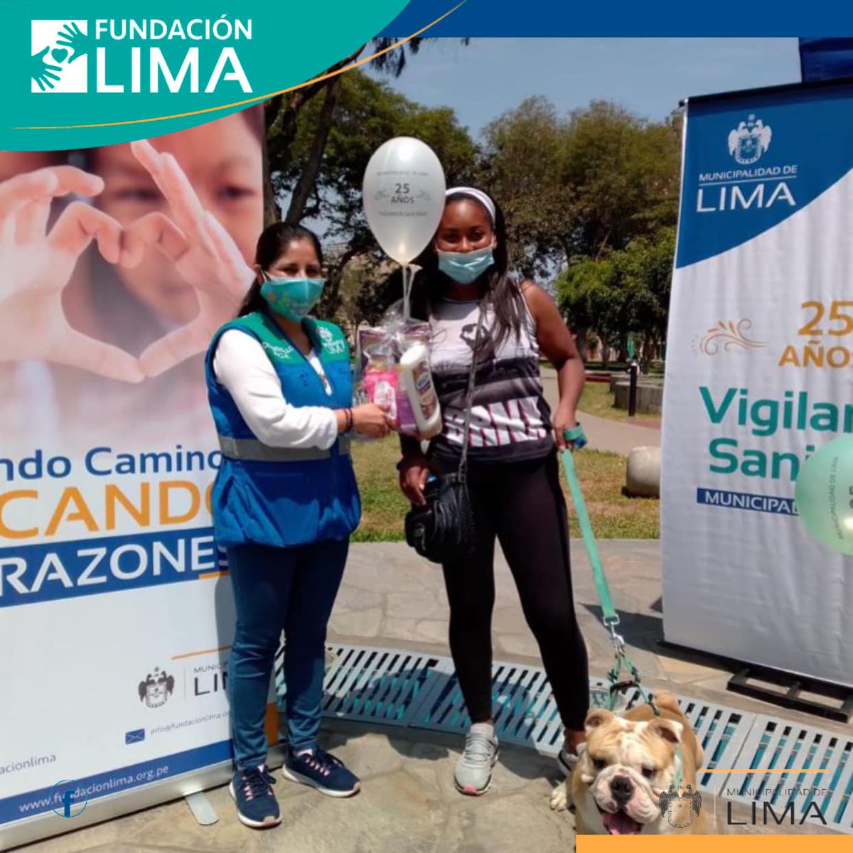 FundacionLima's tweet photo. #JuntosAyudamos

Este domingo 03 de abril estuvimos en la feria sanitaria “Cuida la salud de tu familia”,  llevando premios a más de 300 mascotas, kits de productos para uso personal a más de 300 personas y a sus mascotas.Gracias al apoyo y articulación de la GDS y Fundación Lima https://t.co/cpIKqbTvtN