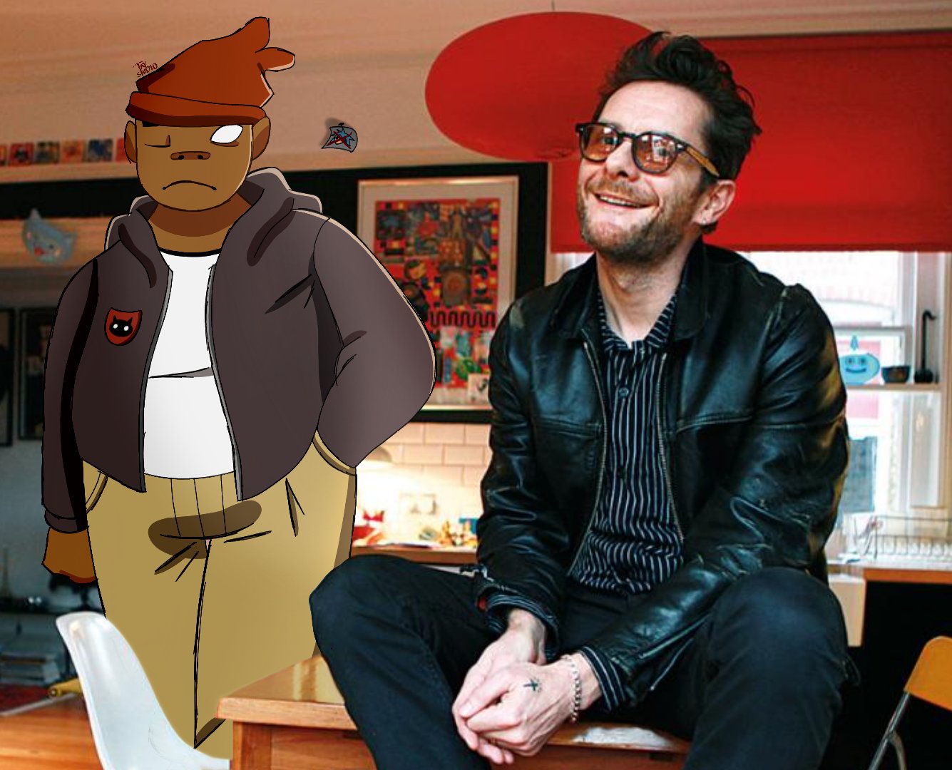 I\m late AGAIN but happy birthday jamie hewlett! 