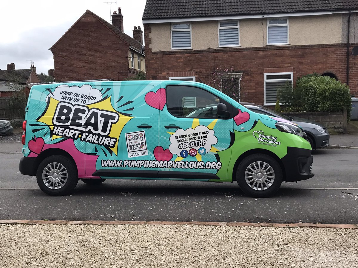 Nice visit today by <a href="/TeamBEATie/">BEATie</a> &amp; <a href="/pumpinghearts/">Pumping Marvellous Foundation</a> team here in Nottingham via Stoke on Trent. Great catch up &amp; plan ahead. #HeartFailure #patienteducator #BeatHF