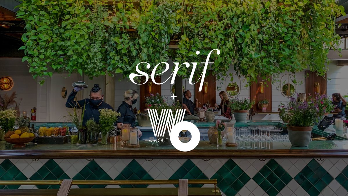If you are in LA this coming Thursday, April 7th at 7pm, come join @serif.space as we fundraise for wayOUT LA at West Hollywood's <a href="/eatconservatory/">Conservatory</a>. Serif's mission is to connect &amp; uplift LGBTQIA+ communities and we are honored to be the partnering with them.