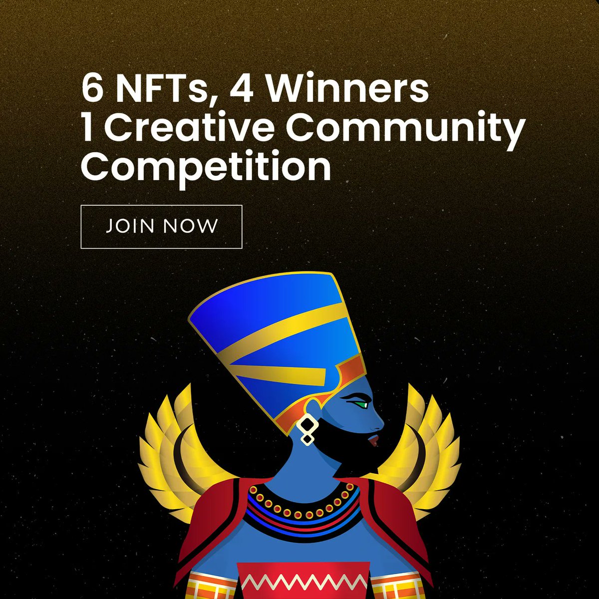 CryptoPharaohs_'s tweet photo. Just under 12 Hours left to enter - you are running out of time to win!

6 NFTs are up for grabs 🤯

Get creative make a Crypto Pharaohs World inspired illustration to win!

https://t.co/mC8etfTHdX

#NFTGiveaway #NFTdrop #NFTartist #NFTProject https://t.co/zw3HHJ9Cle