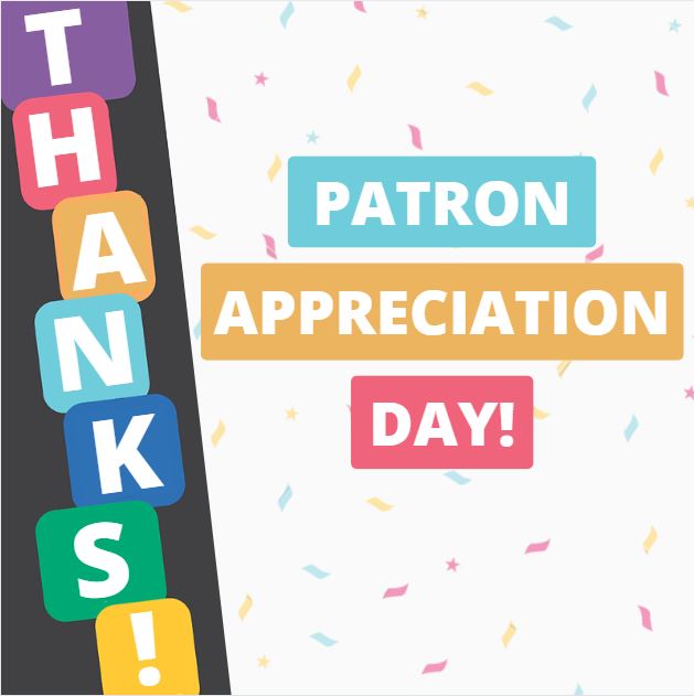 SCPLibraryKY's tweet image. Tomorrow, Tuesday, April 5th, is Patron Appreciation Day in honor of National Library Week, so be sure to stop by the Library to pick up a &apos;Thank You Bag&apos;! We truly appreciate our patrons! 💙

#scplibrary #shelbyky #kylibraries #nationallibraryweek