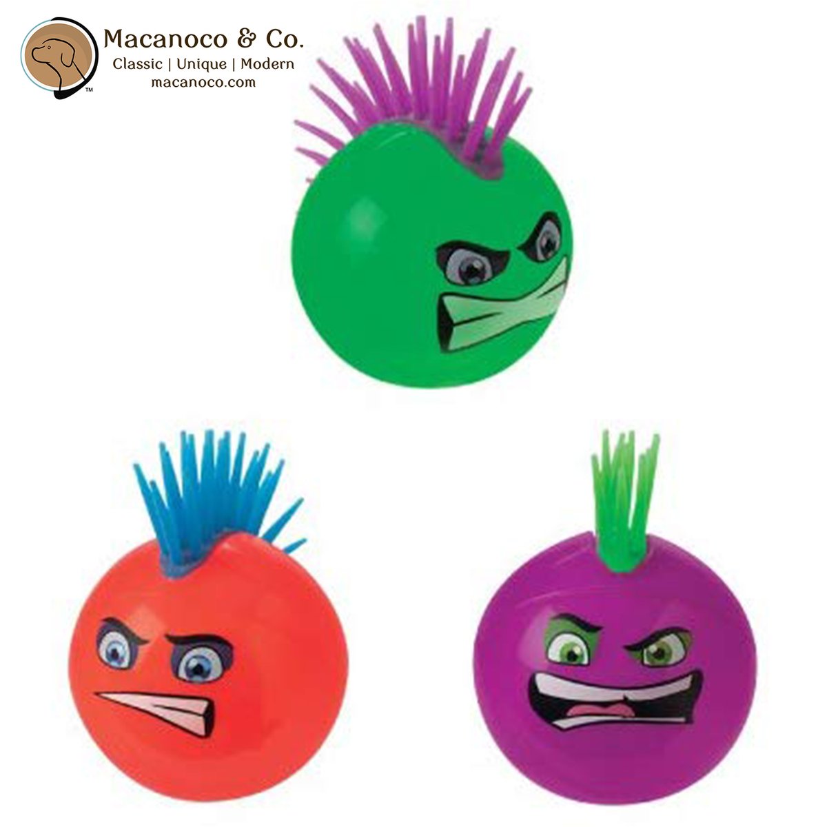 Macanoco's tweet photo. Toysmith Mohawk Ball - https://t.co/cPukY0GleO
#MacanocoAndCo #Macanoco #Boutique #Miami #Fashion #ToyStore #ChildrensBoutique https://t.co/LD8ueB8UDi