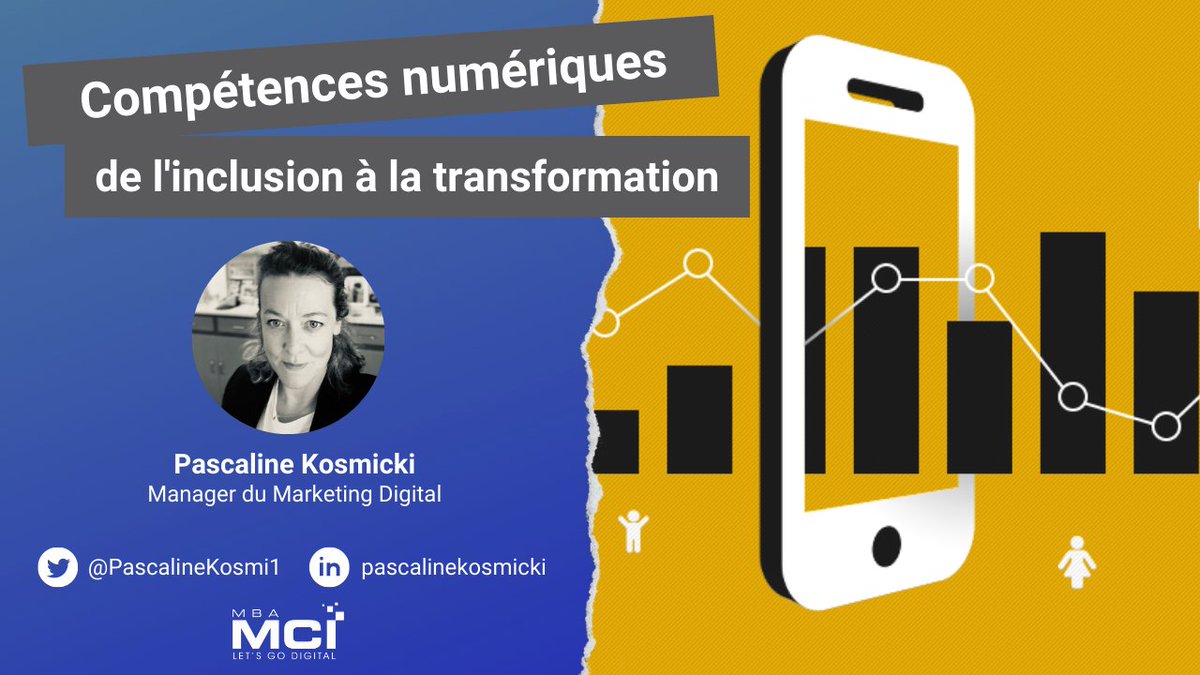 Développer les compétences digitales pour favoriser l'inclusion numérique, c'est le sujet de mon 2ème article de blog pour le #MBAMCI.
C'est aussi ton sujet ? contacte-moi !
<a href="/mbamci/">MBA MCI - MBA Marketing Communication Innovation</a> 
Compétences numériques : de l’inclusion à la transformation. buff.ly/3DGM1ra