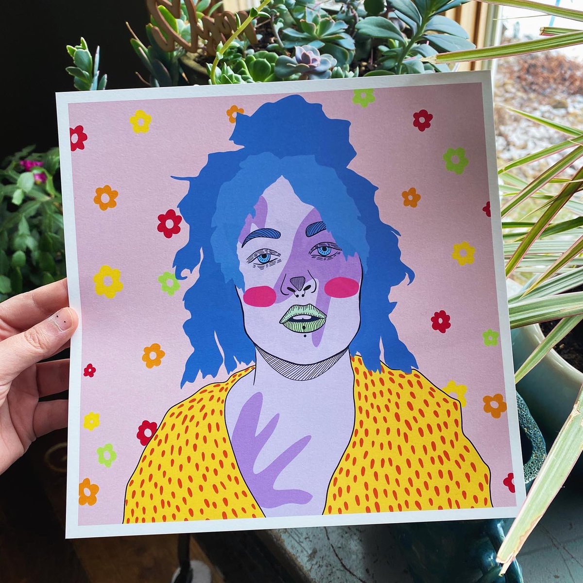 moz_makez's tweet photo. new prints 🌼 shop update coming soon 👀 
( ^ω^ )
#artistsontwitter #digitalart #queerart #queerartists #illustration https://t.co/JBBC4ks6iV