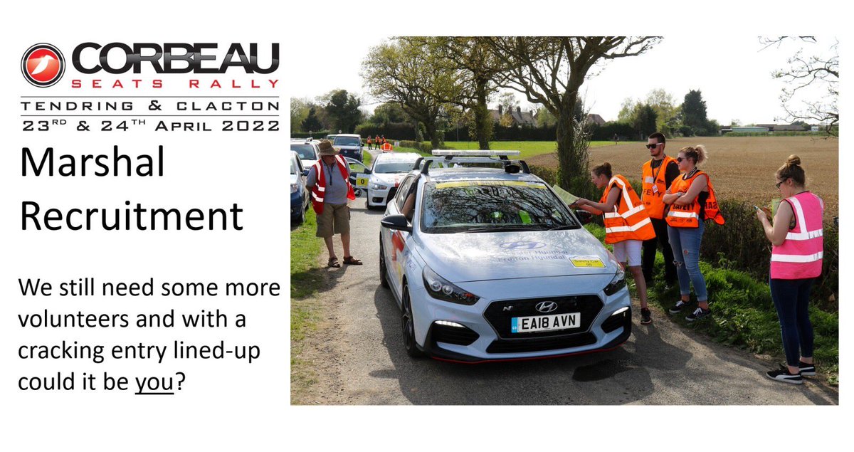 Corbeau Rally (@corbeaurally) on Twitter photo To join the marshal team register here corbeauseatsrally.co.uk/marshals/ or email marshal@corbeauseatsrally.co.uk
<a href="/ChelmsfordMC/">Chelmsford MC</a>
<a href="/BRCrally/">British Rally Championship</a> To join the marshal team register here corbeauseatsrally.co.uk/marshals/ or email marshal@corbeauseatsrally.co.uk
<a href="/ChelmsfordMC/">Chelmsford MC</a>
<a href="/BRCrally/">British Rally Championship</a>