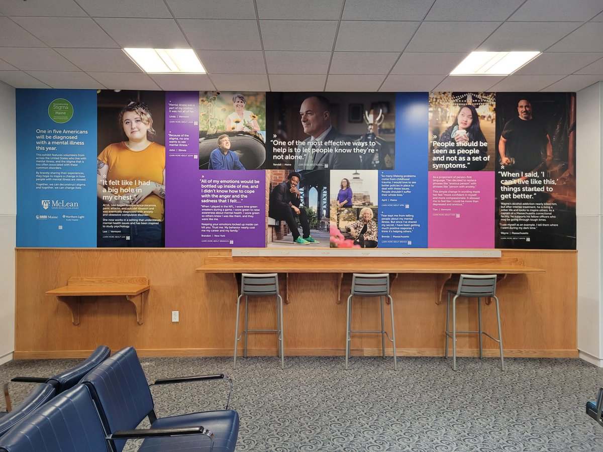 Bangor International Airport (@flybgr) on Twitter photo Bangor International Airport takes great pride in hosting the first Maine airport installation of Deconstructing Stigma: Changing Attitudes About Mental Health. See details: facebook.com/FlyBGR/posts/1… Thank you to our partners, <a href="/McLeanHospital/">McLean Hospital</a>, <a href="/acadiahospital/">Northern Light Acadia Hospital</a>, and <a href="/namimaine/">NAMI Maine</a>! Bangor International Airport takes great pride in hosting the first Maine airport installation of Deconstructing Stigma: Changing Attitudes About Mental Health. See details: facebook.com/FlyBGR/posts/1… Thank you to our partners, <a href="/McLeanHospital/">McLean Hospital</a>, <a href="/acadiahospital/">Northern Light Acadia Hospital</a>, and <a href="/namimaine/">NAMI Maine</a>!