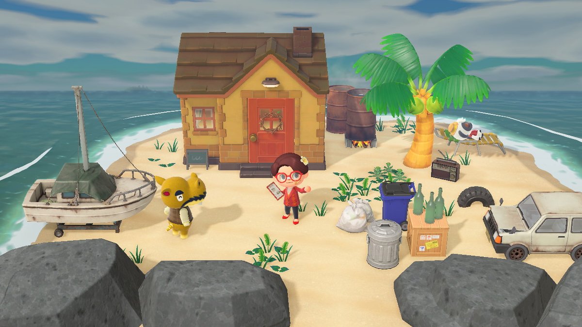 AC_Juniper's tweet photo. harry's messy manor #HHP #AnimalCrossing #ACNH #NintendoSwitch https://t.co/fxuRBH2owH
