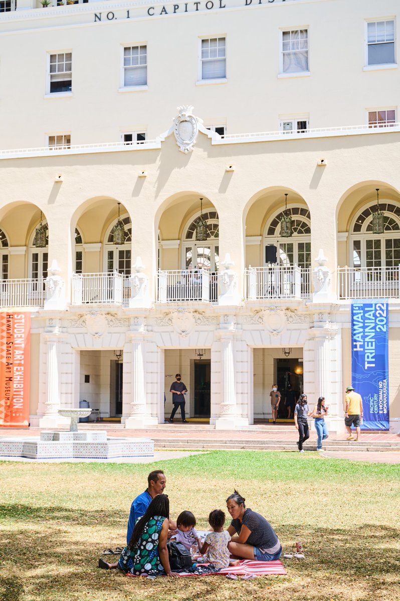 capitolmodern's tweet photo. Happy Monday from HiSAM! ☀️
.
#HawaiiStateArtMuseum #HiSAM #HiSAMLife #Museum #MuseumLife #AlohaKakahiaka #FamilyTime #Ohana https://t.co/53fHTg9s1P