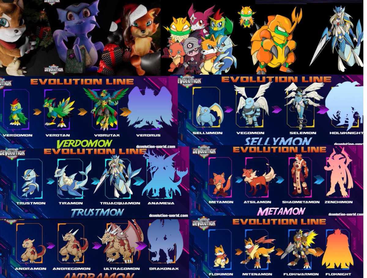 BITCOINTRAPPER's tweet image. $DEVO / @DevolutionMeta 🔥🔥🔥🔥

This looks so impressive. The characters and evolutions are the best I’ve seen in by a country mile. I’m calling this now. The @Pokemon of #crypto ✅ Get in before #metaverse and #p2e hype explodes once again.