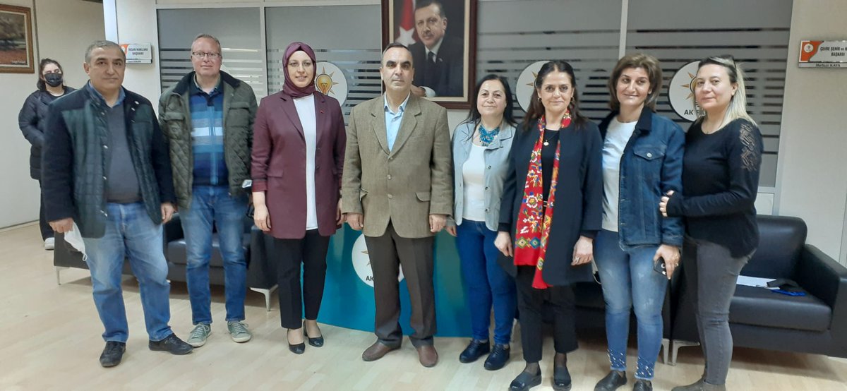 Akp Ankara İl Başkanlığını Ankara Eyt SYD DERNEĞİ olarak ziyaret ettik, kaybedecek vaktimizin olmadığını,bir an evvel TBMM'DE görüşülmesi için  destek istedik.