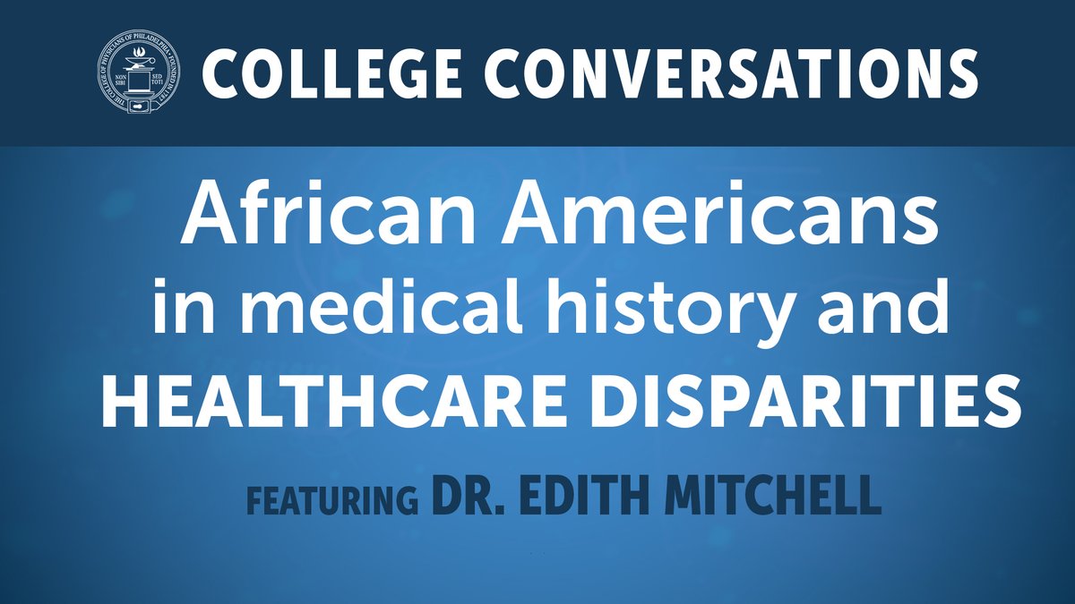 Don't miss the latest in our series, #CollegeConversations, with Dr. Edith Mitchell as she discusses African Americans in medicine! Watch the interview here: loom.ly/Q-W_S10