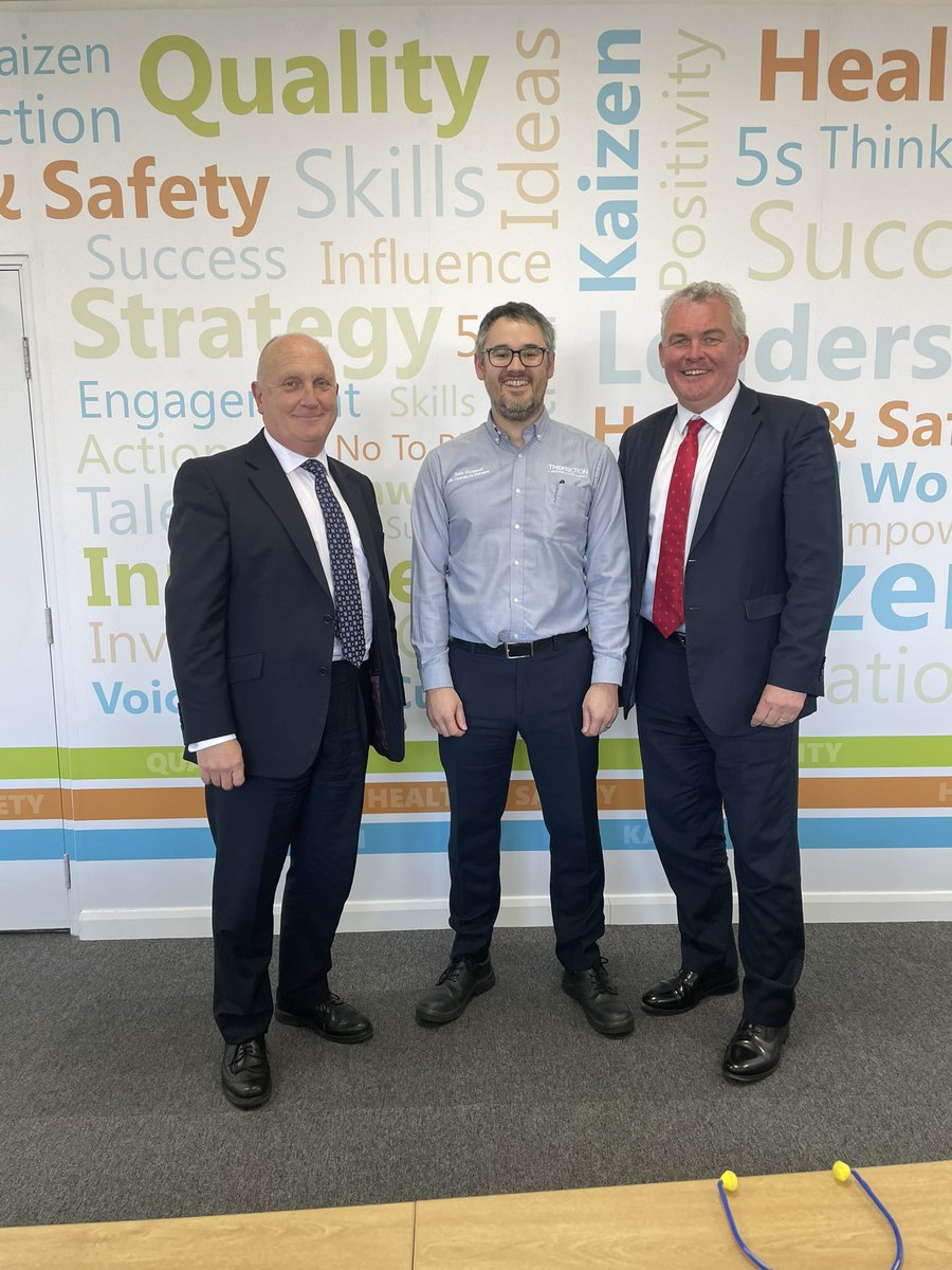 dawnhuntrod1's tweet photo. Did I mention we had our CEO Stephen Phipson in the North East Region last week? Here he is with @RRumbelow and Tom Russell at TMD Friction seeing how they make world class brake shoes #manufacturing #tmdfriction @MakeUK_ https://t.co/kAWxemHmXT