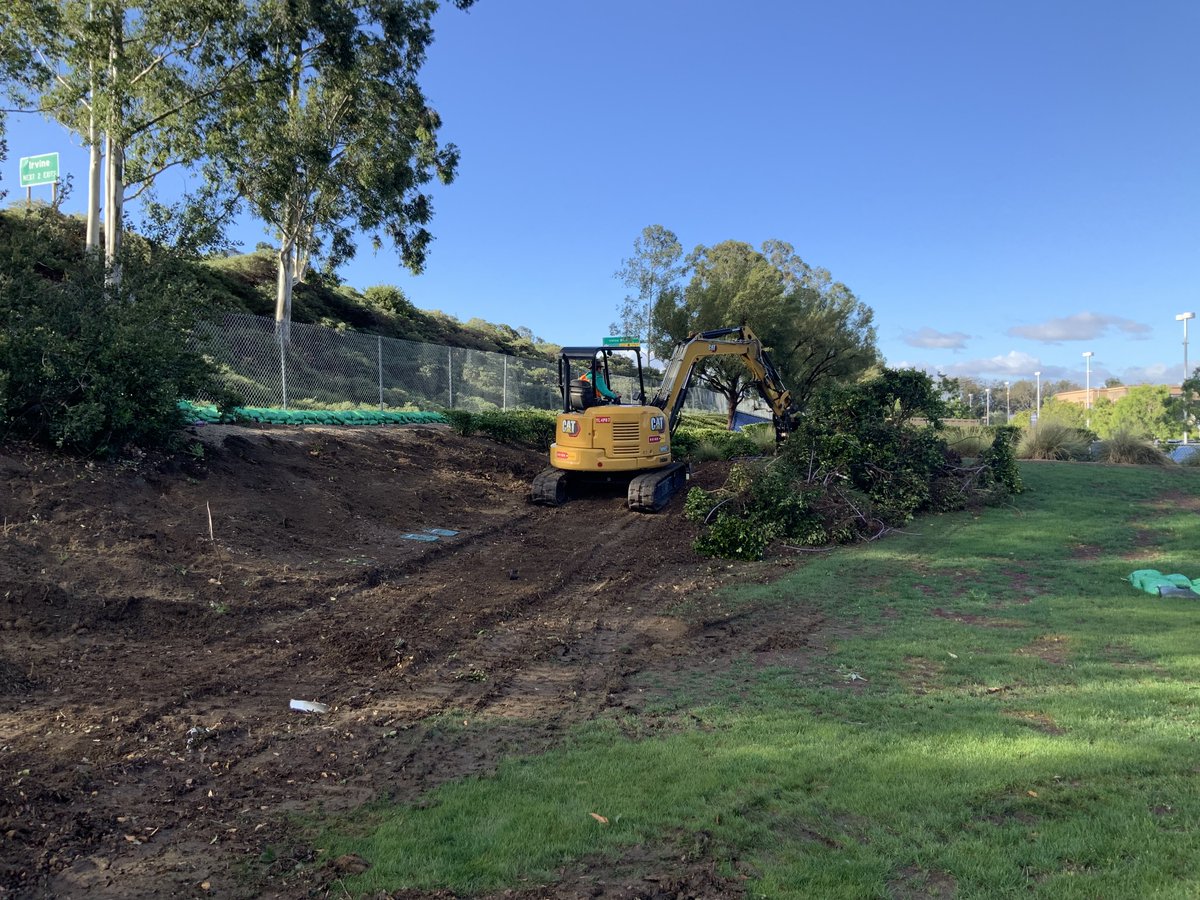 CWDriverCos's tweet photo. The Driver SPG team has broken ground on the Crean Lutheran High School 5,000 SF Band Building project. This building is a gateway into the upcoming North campus expansion that is planned to be carried out over the next few years. #DriverSPG #Construction https://t.co/PLLjXXJqwM