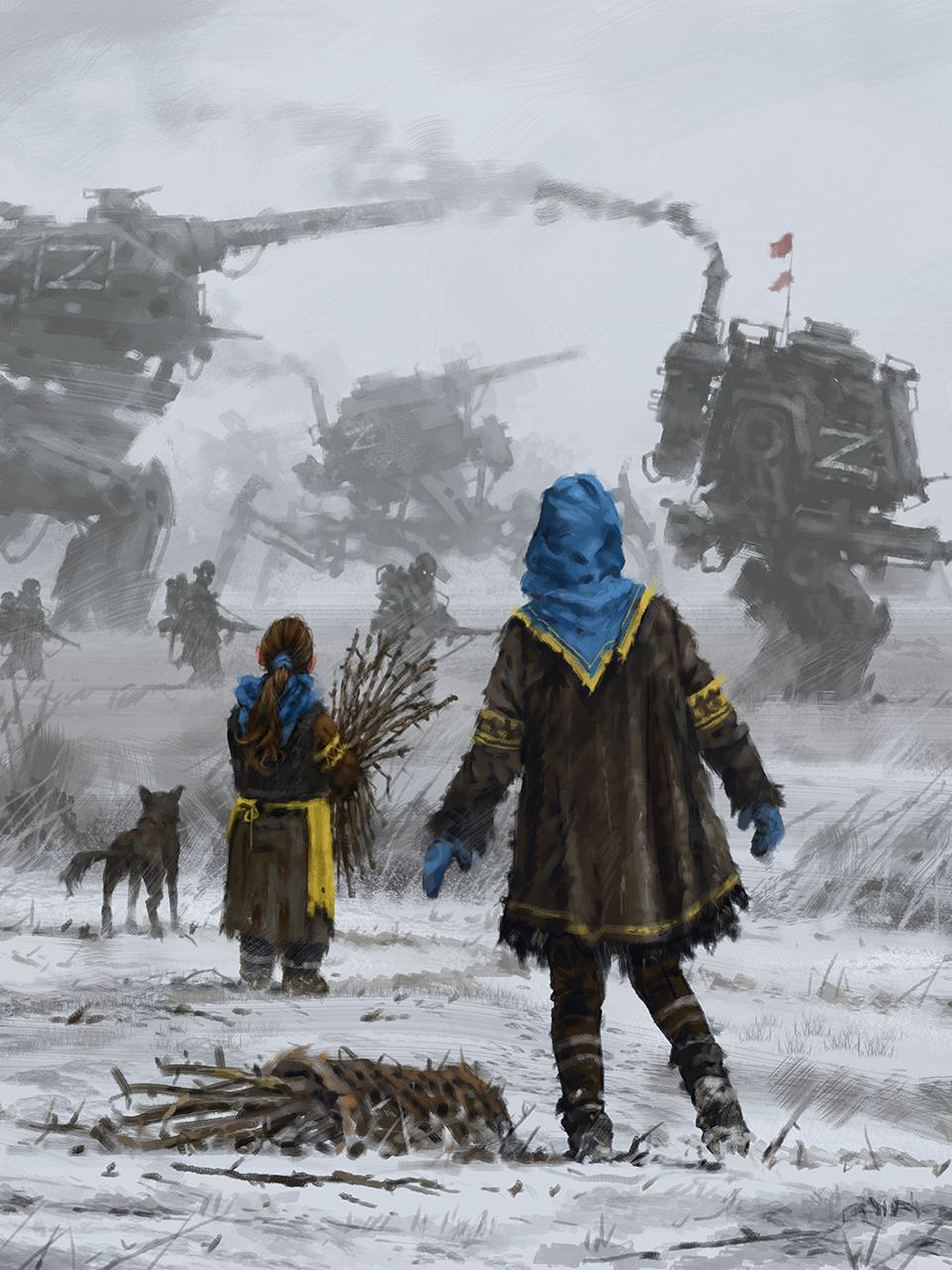 Starly.io 🇺🇦 on Twitter "NEIGHBORS Artist Jakub Różalski mr_werewolf