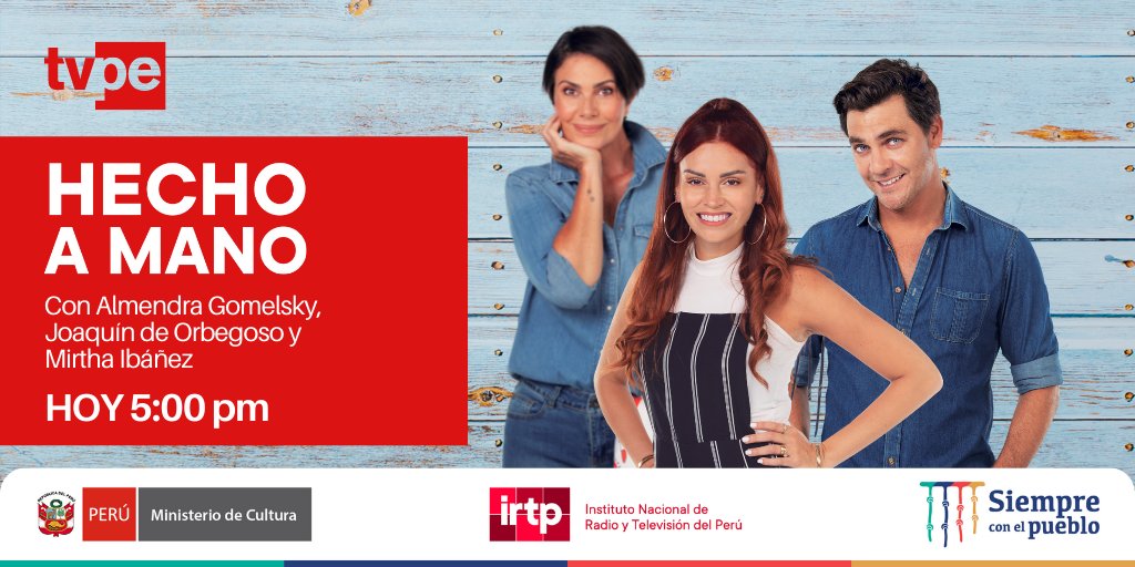 ¿Quieres optimizar tu emprendimiento? 🤔
En la nueva temporada de #HechoAMano te enseñamos las herramientas digitales para que tu negocio llegue a todo el mundo. 🛠️💻
Usa tu creatividad al máximo con los consejos de <a href="/mirthaibanez/">Mirtha Ibáñez</a>, <a href="/almendra_gd/">Almendra Gomelsky</a> y <a href="/JoaquindeO/">Joaquín de Orbegoso</a>
#TodosSomosTVPerú