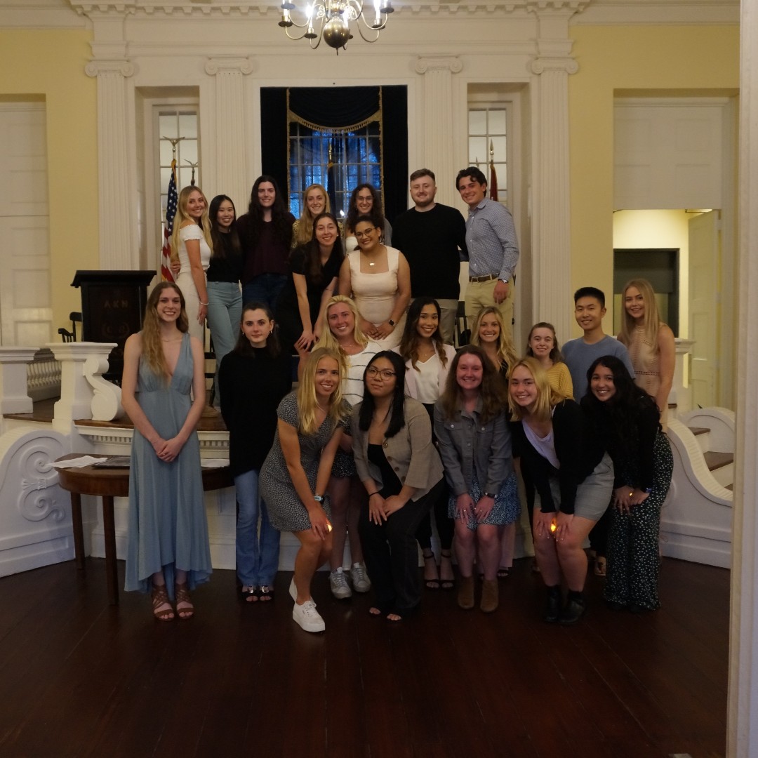 CofCSNES's tweet photo. Congratulations to the 13 new inductees into Alpha Epsilon Delta (AED), the National Pre-Health Honor Society! Their induction was in early March, and they are now a part of the most renowned pre-med honor society in the nation! #cofcssm #cofcprehealth https://t.co/T0J5A5aIeg