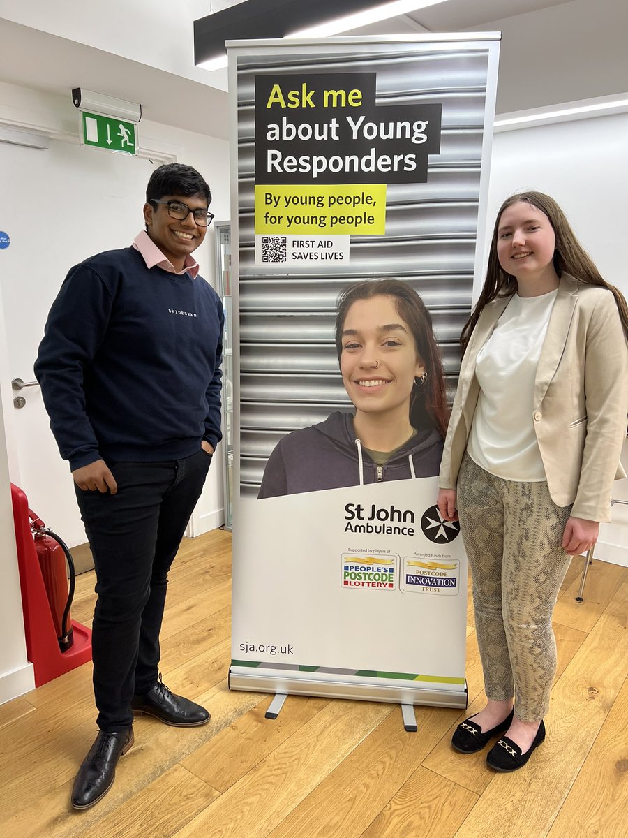rachyp's tweet photo. Fantastic day at the Cadet showcase. Thanks to @EmilyWhyteSJA for putting it together &amp; inviting #youngresponders to take part. Wonderful to see young people talk with passion about SJA projects https://t.co/Kkam7S8npC