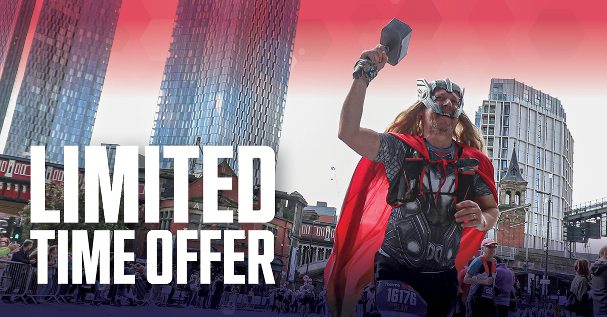 Marathon_Mcr's tweet image. 4,000 guaranteed entries for 2023 at the cheapest launch price are available midday tomorrow (Tuesday). Head to manchestermarathon.co.uk to secure yours!

#ManchesterMarathon