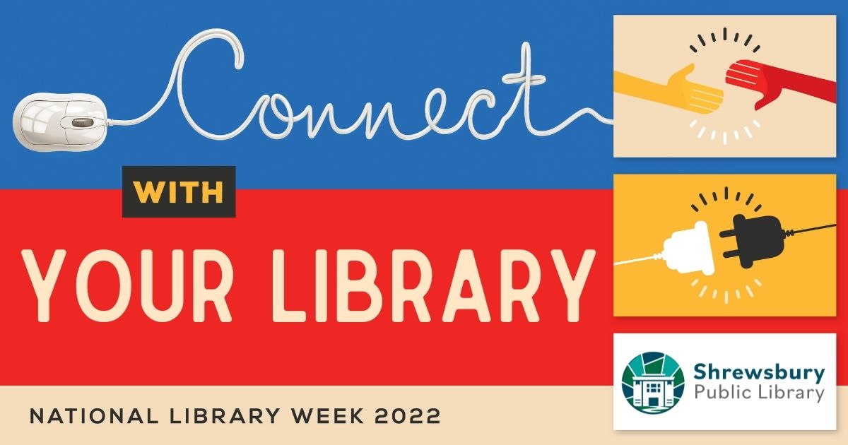 ShrewsburyLib's tweet photo. It’s National Library Week! Did you know there are more public libraries than Starbucks in the U.S.? That’s more than 16,500 libraries, including branches. Be sure to check out all of our events, services, and resources on our website at: https://t.co/nZ04cVJGr7 https://t.co/QZkgUrxSr6