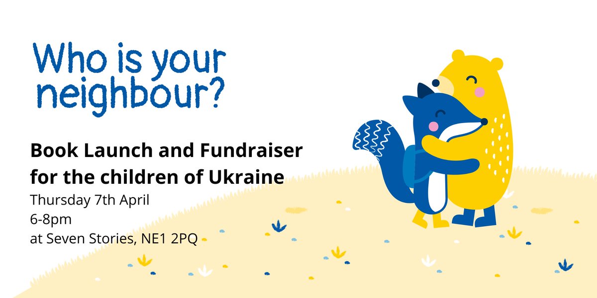 Celebrate the launch of new picture book 'Who is your neighbour?' and meet the team behind the astonishing achievement of getting it from idea to bookshelves in just 3 weeks.

Thurs 7th April, 6pm at @7stories 
Free tickets at sevenstories.org.uk/whats-on/whois…

<a href="/bbcnewcastle/">BBC Sport Tyne & Wear</a> <a href="/ChronicleLive/">The Chronicle</a>