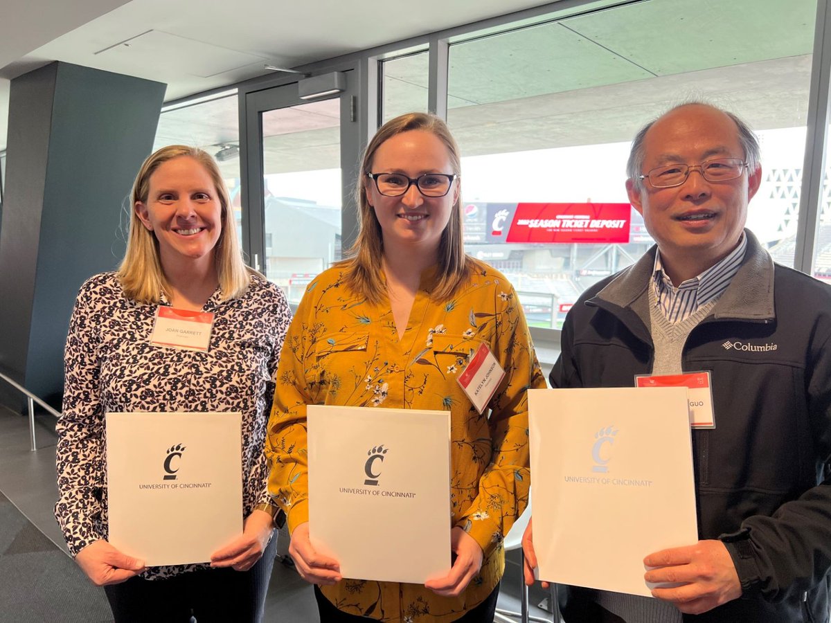UCPharmacy's tweet photo. Congratulations to Katie Johnson, Joan Garrett and Jeff Guo who won Faculty Excellence Awards! https://t.co/Ttzpbk1XfA