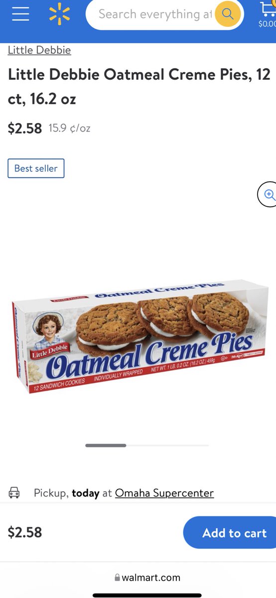 BigMander's tweet photo. Fuck this inflation BS, use to be able to get Little Debbie snacks for $1. Pisses me off.  #CreamPie https://t.co/rIXcsPhO8g