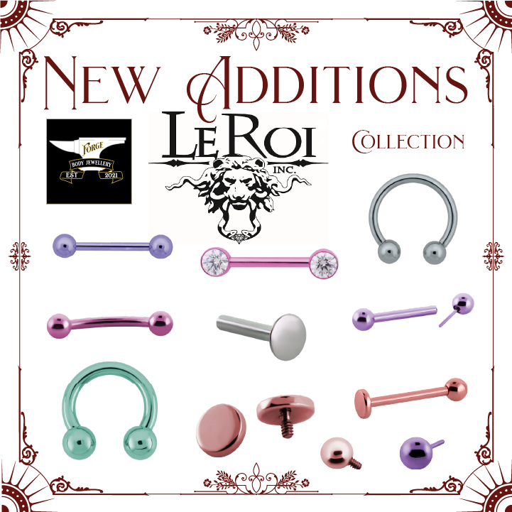 Forge_Jewellery's tweet photo. 🤩⚜😲 LeRoi? 150 New Products? Jewellery up to 0G? 😍⚠😲
We have been hard at working bringing you yet another catalogue expansion. This time its the phenomenal LeRoi Inc.
https://t.co/IAKNIsjuux
#LeRoiINC #bodyjewelry #bodyjewellery #customorders #titaniumjewelry https://t.co/0xyv2YLzBR