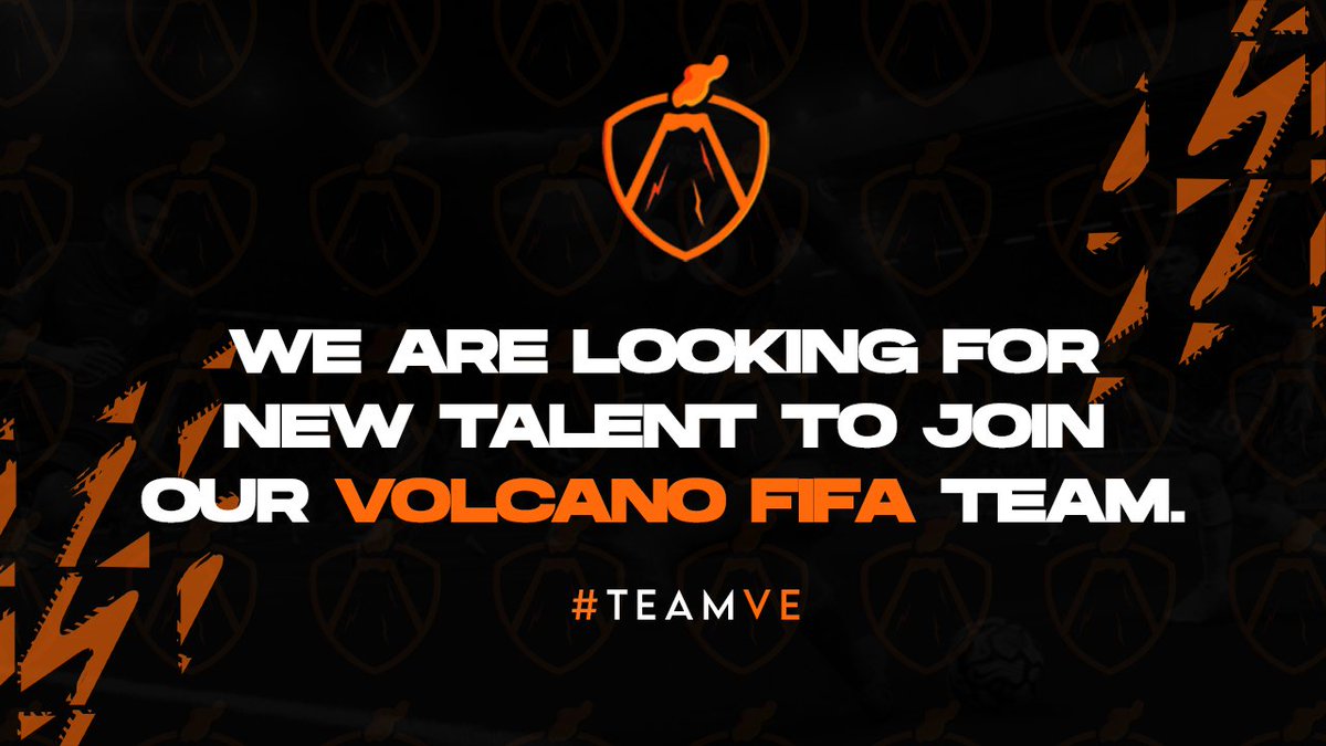 We are recruiting! 🌋

We are on the lookout for 1x XBOX Pro #FIFA Player to join our fast growing e-sports team!

Do you think you have what it takes?

Contact Us Today:

<a href="/VolcanoFIFA/">Volcano Esports FIFA</a>📩| @VEHans_📩

#TeamVE | <a href="/Volcano_Esports/">VOLCANO - Esports</a>