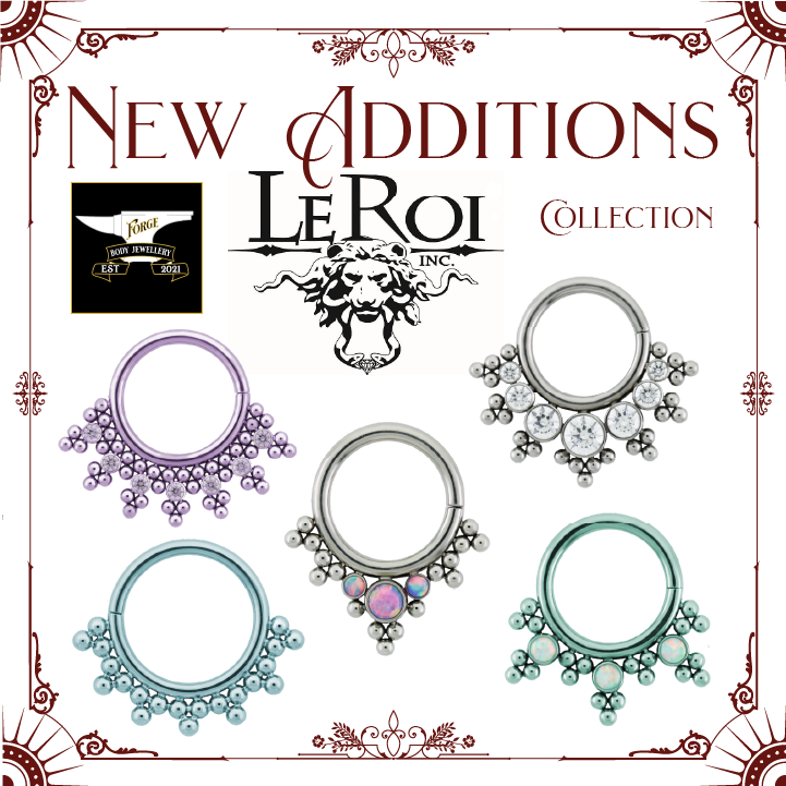 Forge_Jewellery's tweet photo. 🤩⚜😲 LeRoi? 150 New Products? Jewellery up to 0G? 😍⚠😲
We have been hard at working bringing you yet another catalogue expansion. This time its the phenomenal LeRoi Inc.
https://t.co/IAKNIsjuux
#LeRoiINC #bodyjewelry #bodyjewellery #customorders #titaniumjewelry https://t.co/39A0u8e4Ox