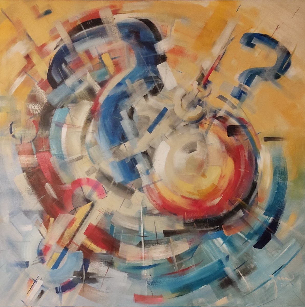 Jaroke1's tweet photo. Why? #abstractpainting #abstractart #acrylicpainting https://t.co/atVTnQ0KjV