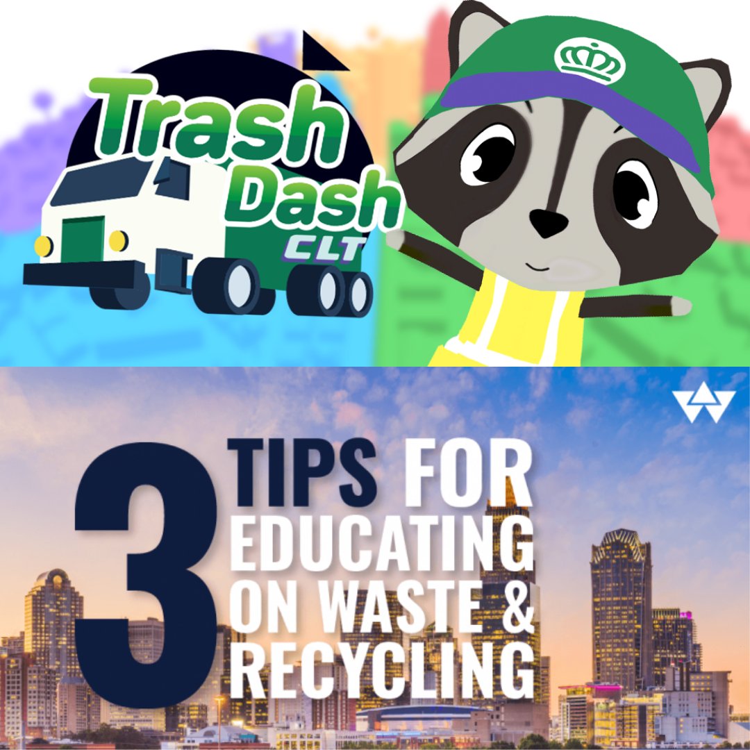 Thank you @Wastequip for highlighting Trash Dash CLT, the game we created in partnership with @CLTgov! Trash Dash CLT makes waste education interactive through gaming! Play Trash Dash CLT for FREE: onelink.to/trashdashclt Check out the full article: cltgov.me/3LJ0GoW