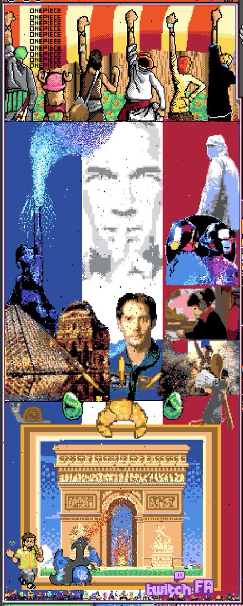 NEEDforSEAT_FR's tweet photo. Ok, c'est plus un jeu là.
O n ne bouge plus et on tient les rangs jusqu'à ce que les espagnols de Twitch s'etouffent dans leur seum.
#pixelwar #rplace #kameto https://t.co/LwUA3NNouC