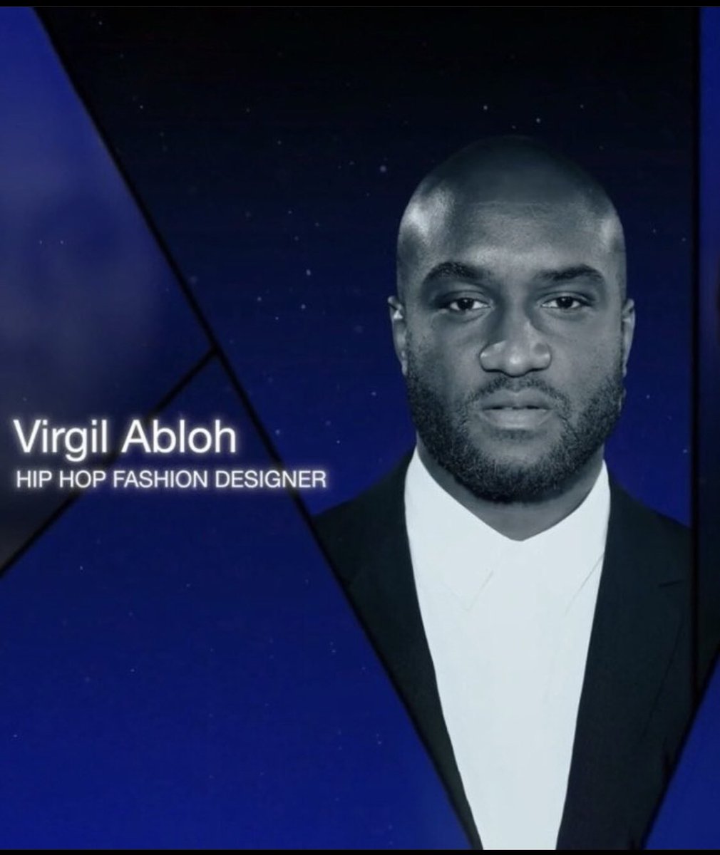 MaxxButler's tweet photo. Virgil Abloh was a fashion designer and entrepreneur. He was the artistic director of Louis Vuitton's menswear collection and held  creative responsibilities across the LVMH brand #VirgilAbloh #LVMH #LousVuitton #OffWhite #Vogue #GRAMMYs #Insulting #Shameless https://t.co/9bi4axq55H