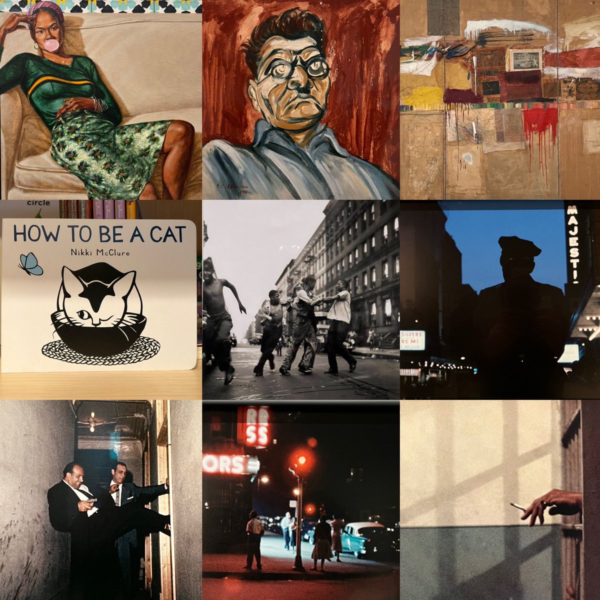 hsyee's tweet photo. My 9 favorite things seen today at #MoMA: April 4, 2022 @MuseumModernArt #MyNineFaveThingsHSYee #GordonParks From "The Atmosphere of Crime" 1957
Pigmented inkjet prints https://t.co/8Ea9cYKce7