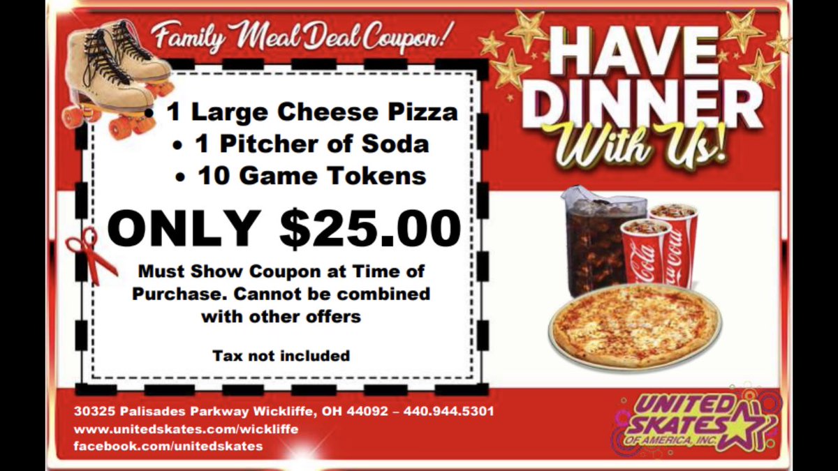 Skating Party this Wednesday!