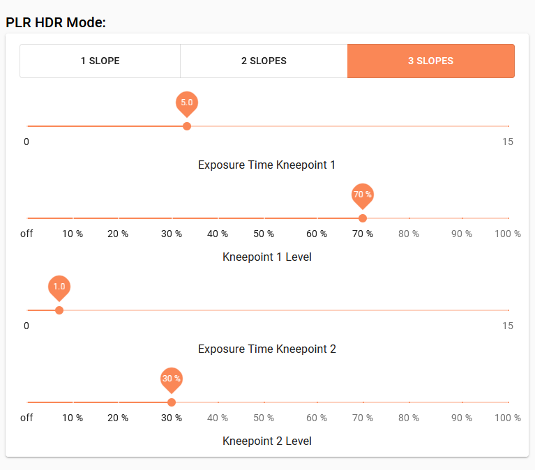 new GUI elements for controlling AXIOM Beta HDR pseudo logarithmic slope response curve are operational in the WebUI, grab snapshot 96 when it has completed to build from firmware releases github.com/apertus-open-s…
